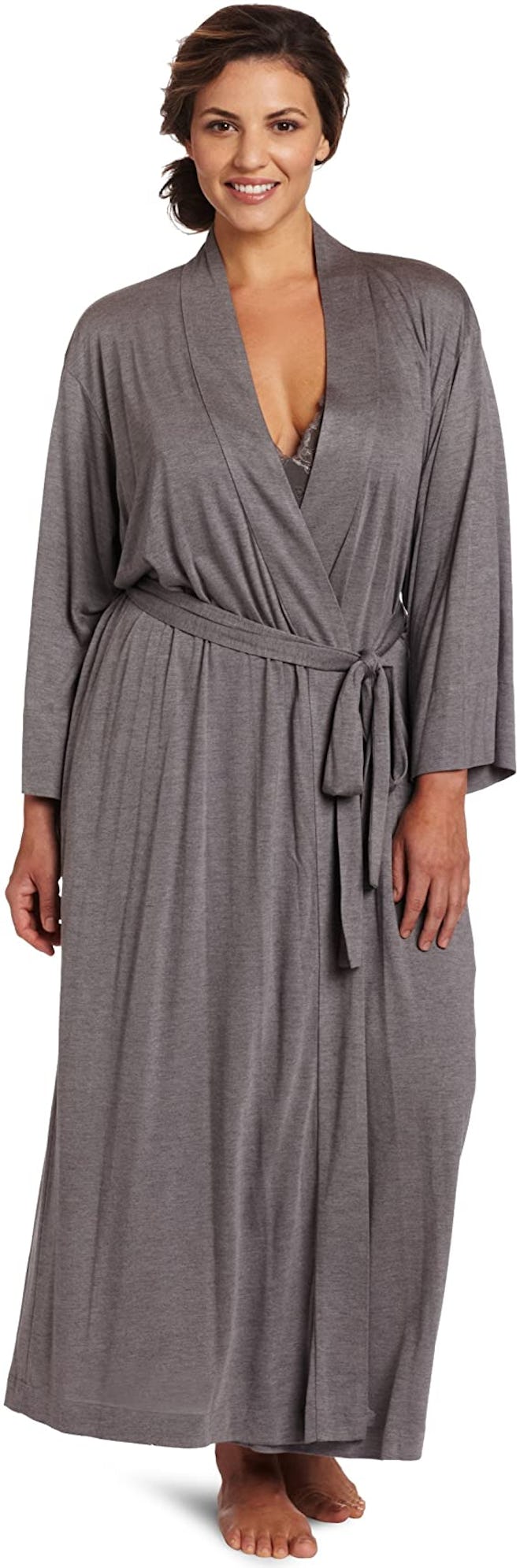 Natori Women's Shangri-la Solid Knit Robe