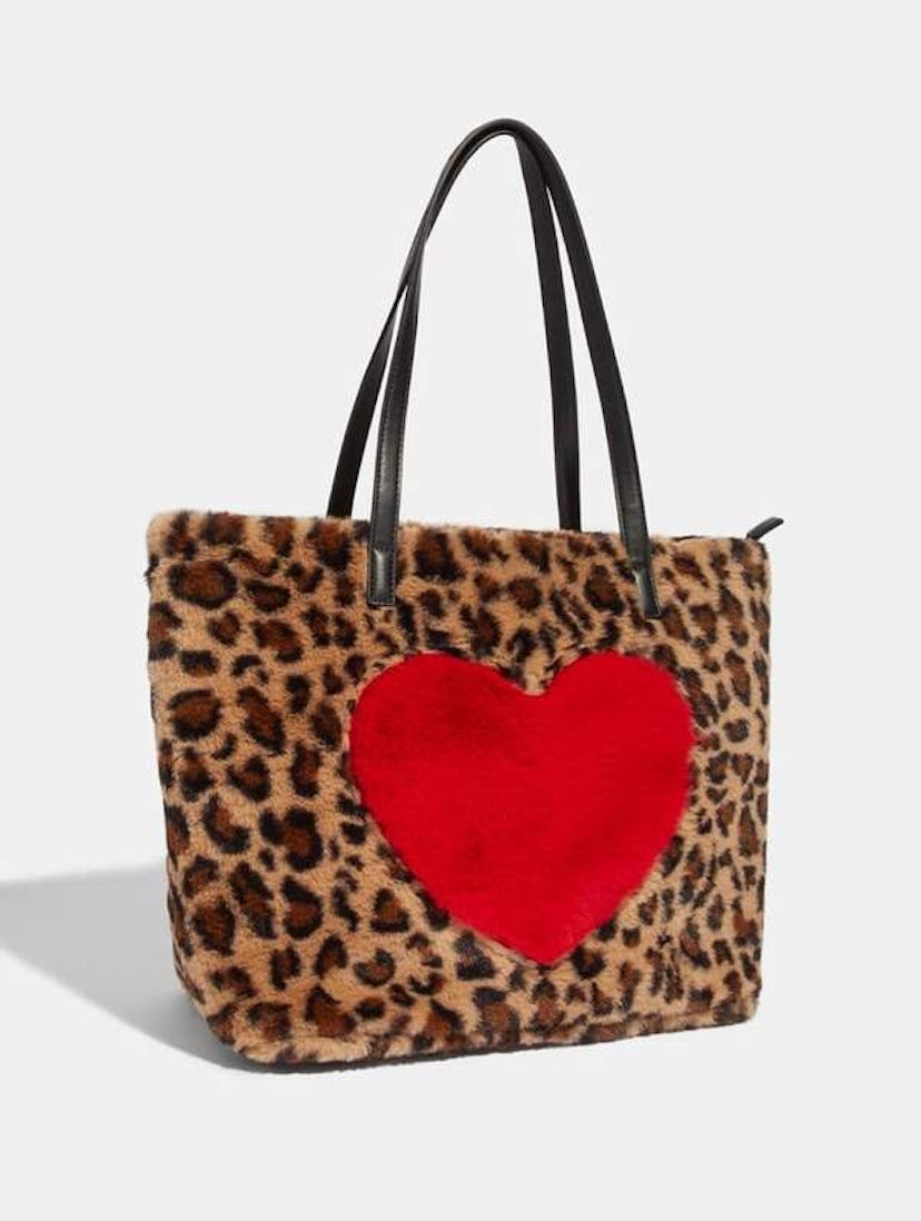 Lola Leopard Shopper Tote Bag