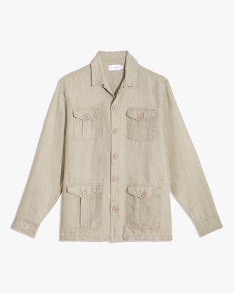 Linen Safari Jacket