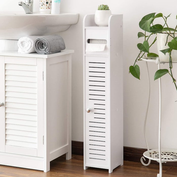 AOJEZOR Toilet Paper Shelf and Holder