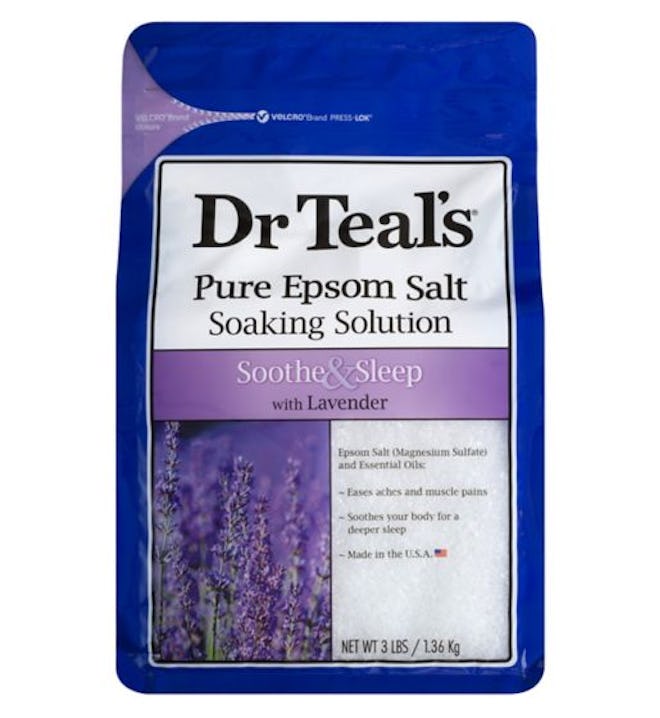 Dr Teal's Pure Epsom Salt Soaking Solution Soothe & Sleep with Lavender