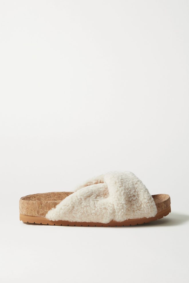 Vince Goran Shearling Slides