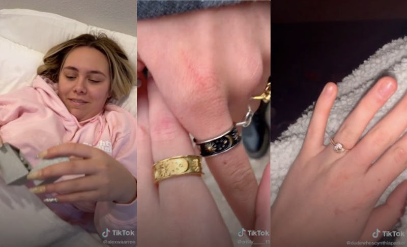 Tiktok online promise ring