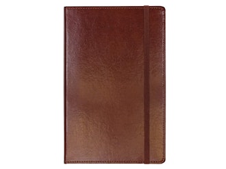 C.R. Gibson Brown Bonded Leather Journal