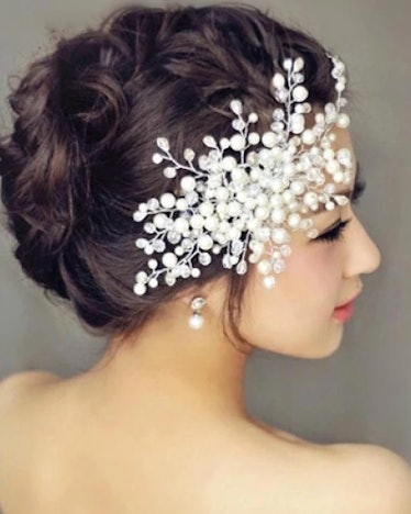Light in the Box Pearl Hair Combs Headpiece Wedding Party Elegant Feminine Style
