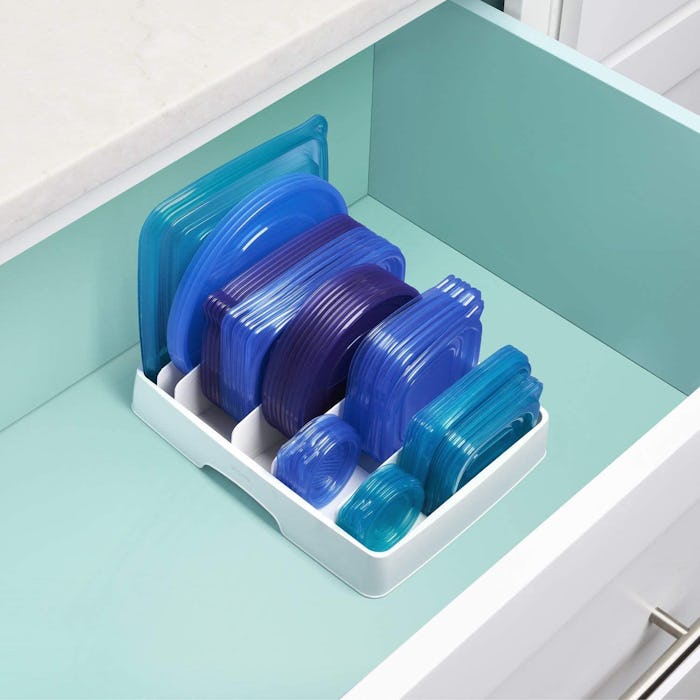 YouCopia Food Container Lid Organizer