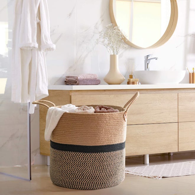 CHICVITA Extra Large Woven Storage Basket