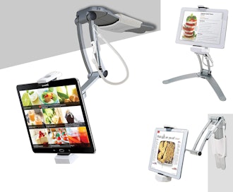 CTA Digital 2-in-1 Kitchen Tablet Stand