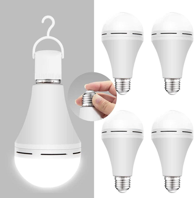 Neporal Rechargeable Light Bulbs (4-Pack)