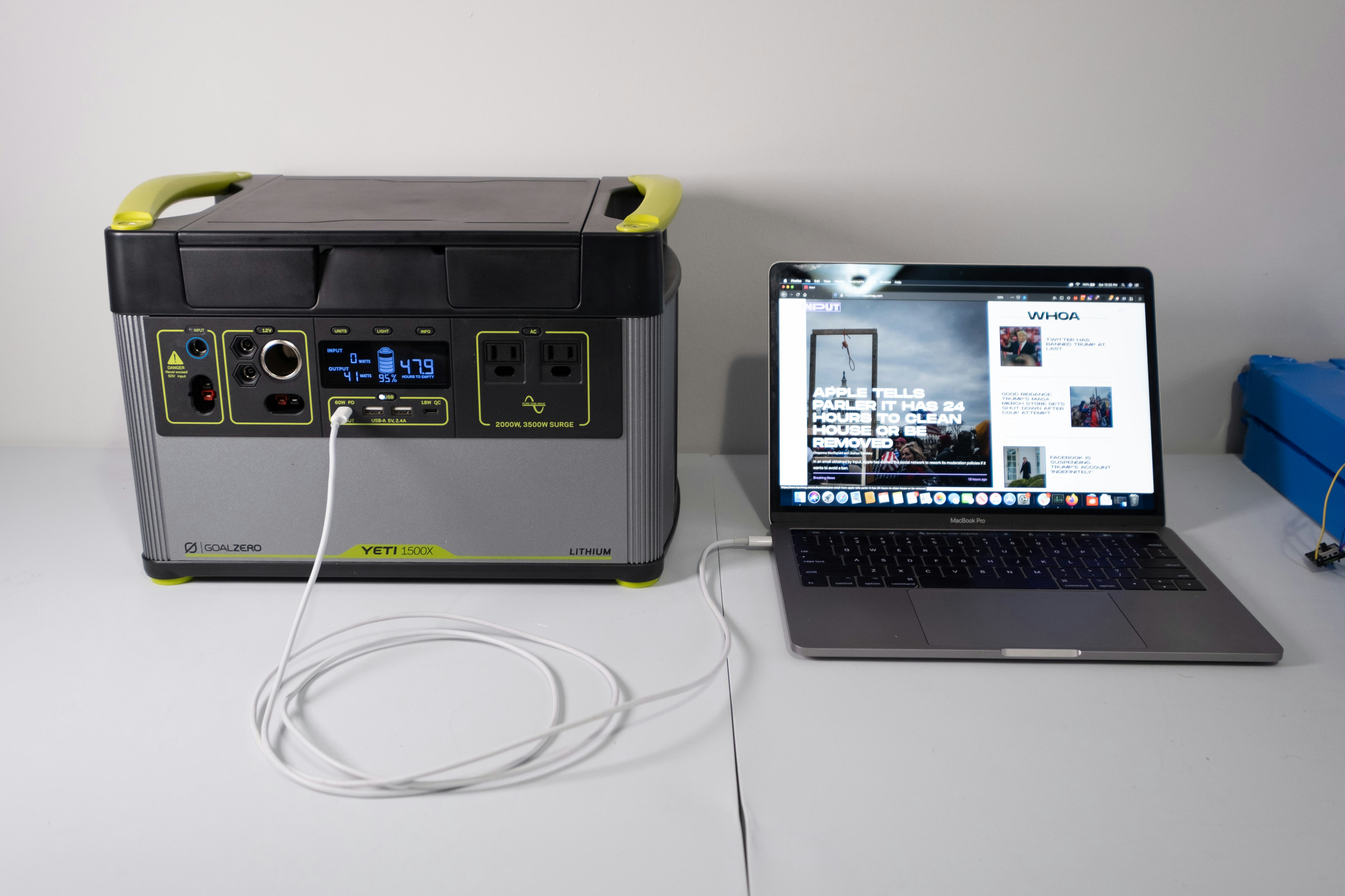 Goal Zero's Yeti 1500X is the best portable power station for most people