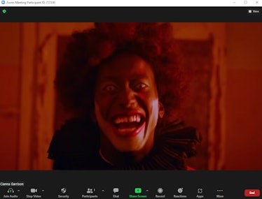 These scary Zoom backgrounds include creepy clowns.