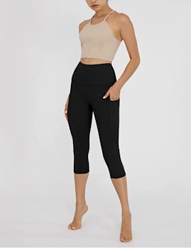 ODODOS High Waisted Yoga Capris 