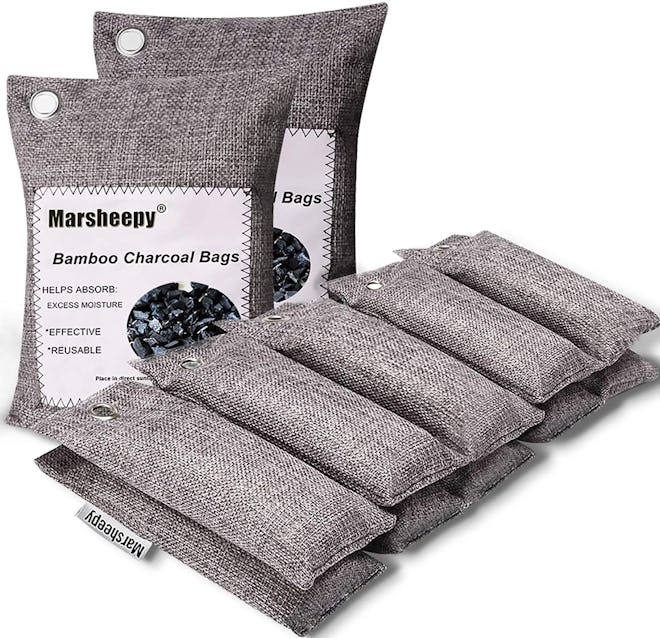 Marsheepy Bamboo Charcoal Air-Purifying Bags (12-Pack)