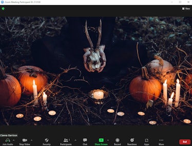 These scary Zoom backgrounds for Halloween include creepy visuals.