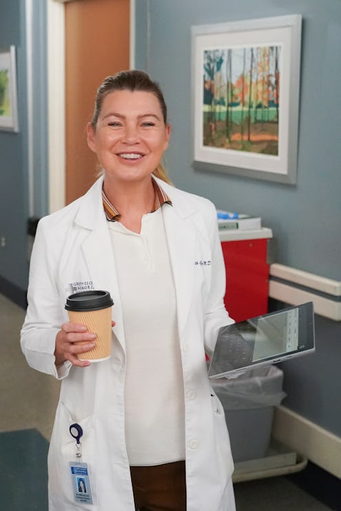 Ellen Pompeo as Dr. Meredith Grey from 'Grey's Anatomy' Season 18 via ABC's press site