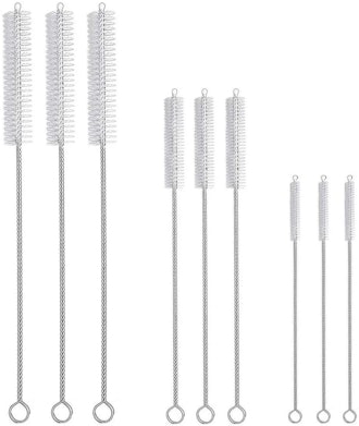 Hiware Drinking Straw Cleaner Brush Kit (Set Of 9)