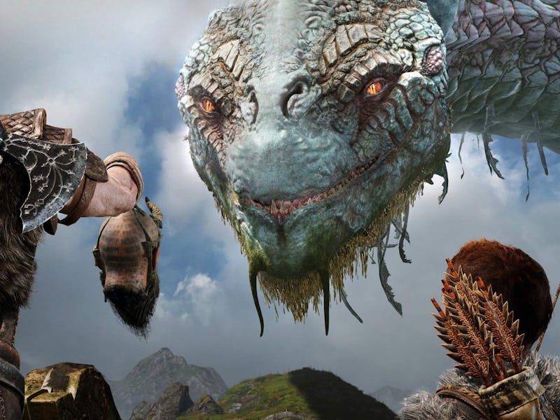 A screenshot of 'God of War'