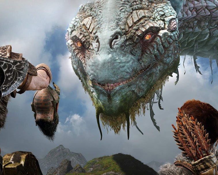 A screenshot of 'God of War'