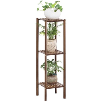 Bamboo Utility 3 Tier Plant Stand Rack
