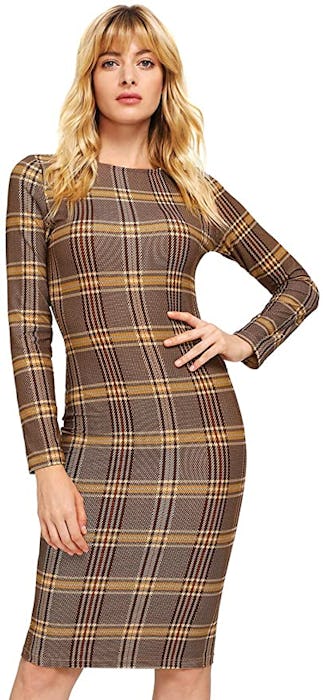 MakeMeChic Long Sleeve Dress