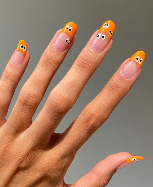 halloween nail design