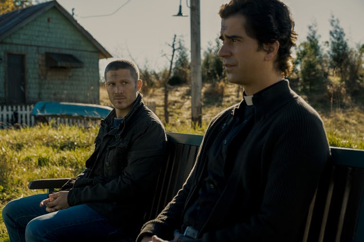Zach Gilford and Hamish Linklater in Netflix’s Midnight Mass.