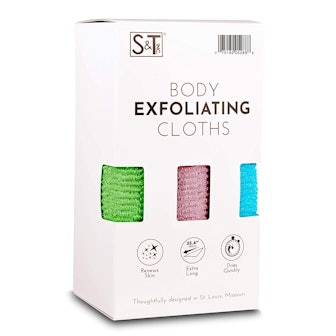 S&T Body Exfoliating Cloths (3-Pack)