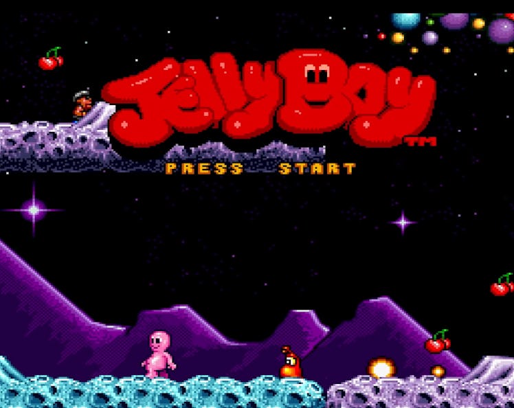 jelly boy title screen