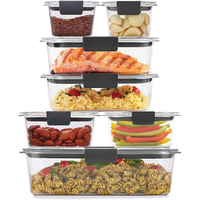 Rubbermaid Brilliance Storage Food Container (14 Pieces)