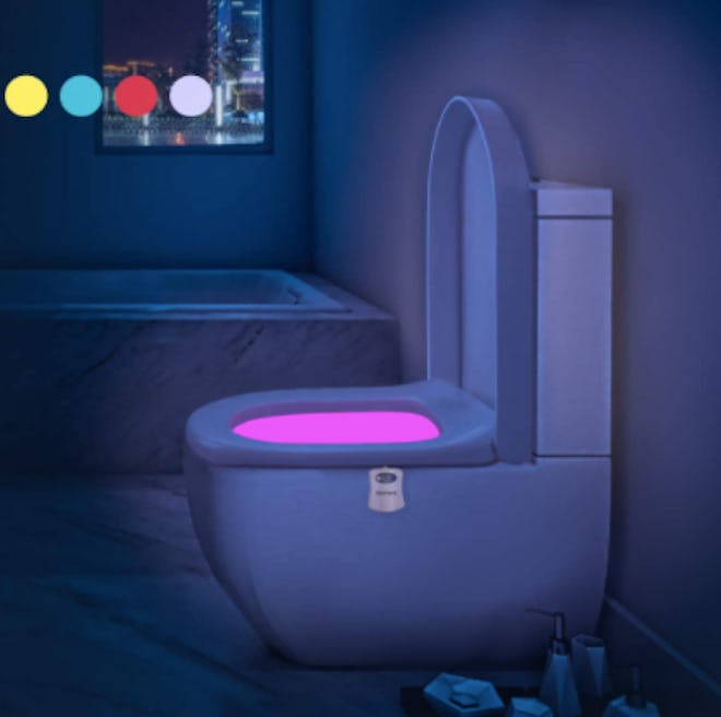 Aanrasey Motion Sensor Toilet Night Light (2-Pack)