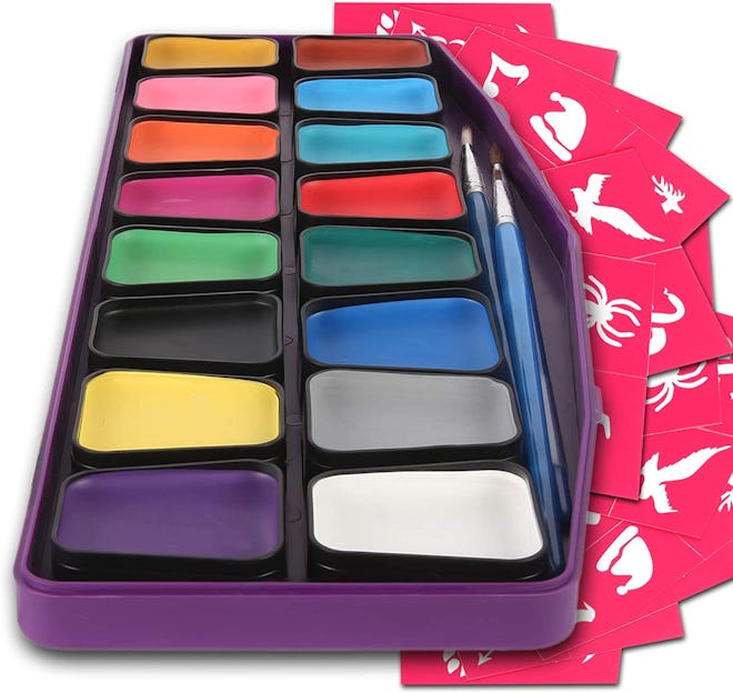 Colorful Art Co. Face Paint Kit For Kids 