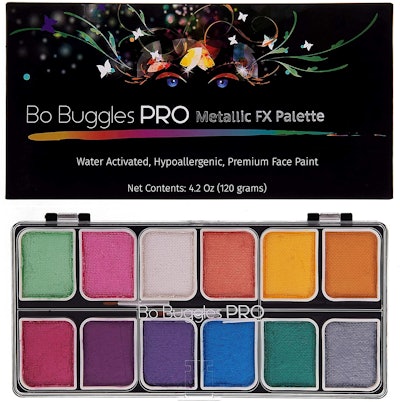 Bo Buggles Metallic Face Paint Kit