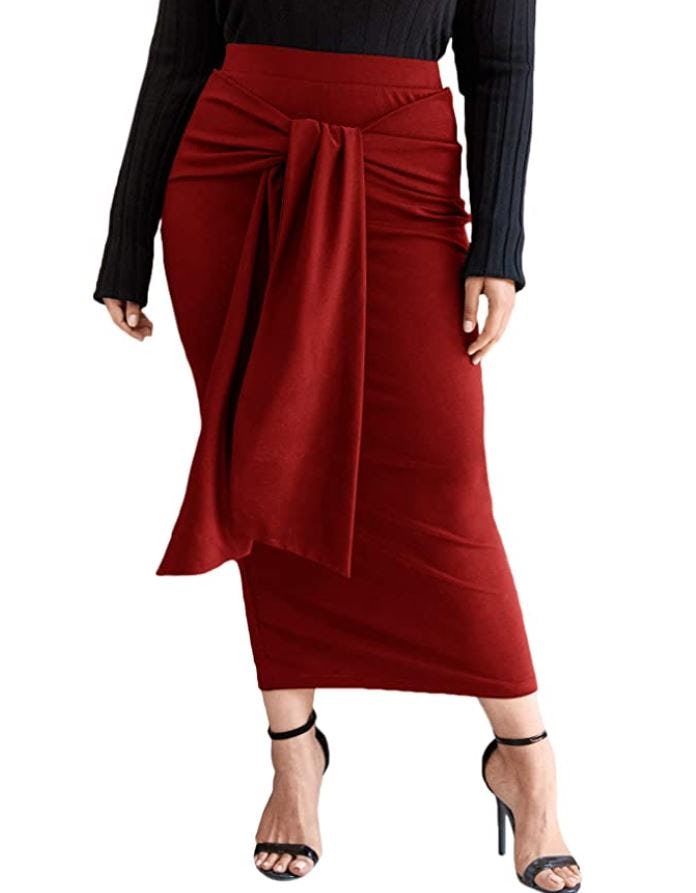 SheIn High-Waist Bodycon Skirt