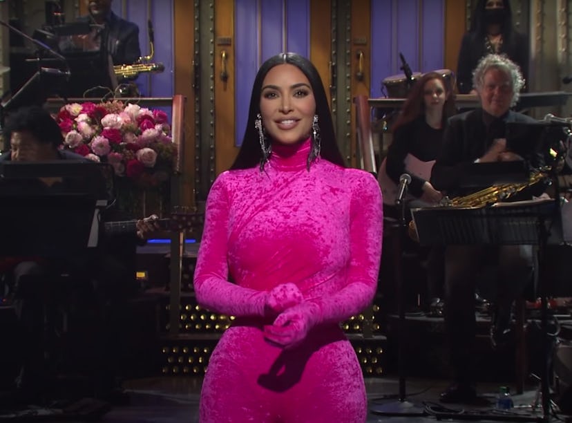 Kim Kardashian's 'SNL' monologue roasted her entire family.