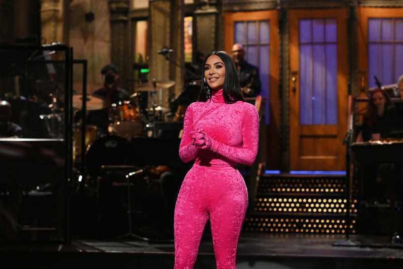 Kim Kardashian West's family showed their support for her 'SNL' hosting gig. Photo via NBC