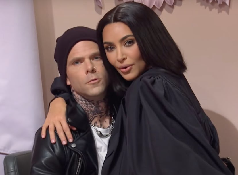 Kim Kardashian impersonated her sister Kourtney on 'SNL.'