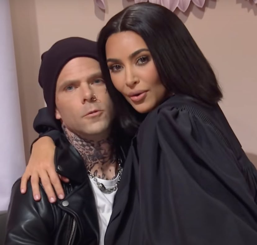 Kim Kardashian impersonated her sister Kourtney on 'SNL.'