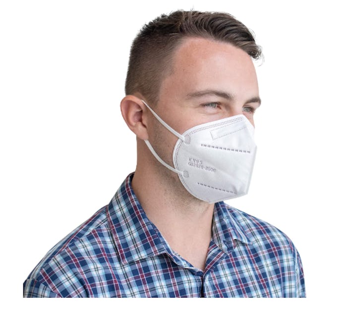 SupplyAID KN95 Face Masks in White (5-pack)