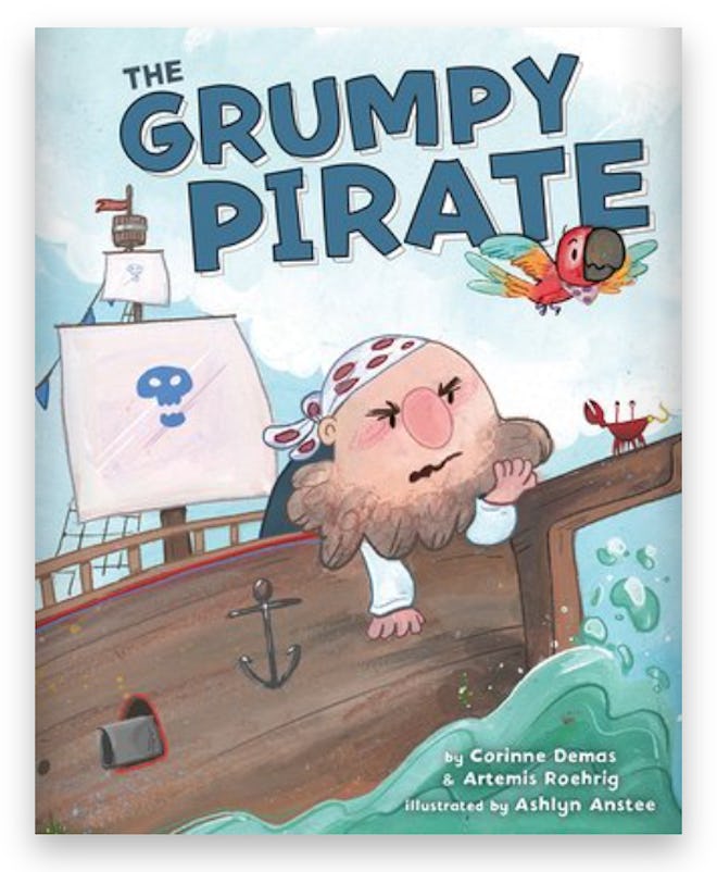 Cover art for 'The Grumpy Pirate'