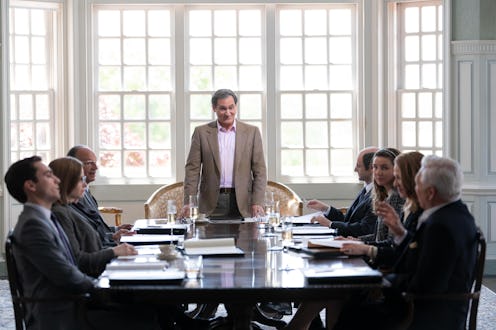 Michael Stuhlbarg as Richard Sackler, weighing legal options in Season 1 of 'Dopesick'.