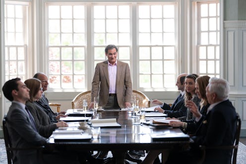 Michael Stuhlbarg as Richard Sackler, weighing legal options in Season 1 of 'Dopesick'.