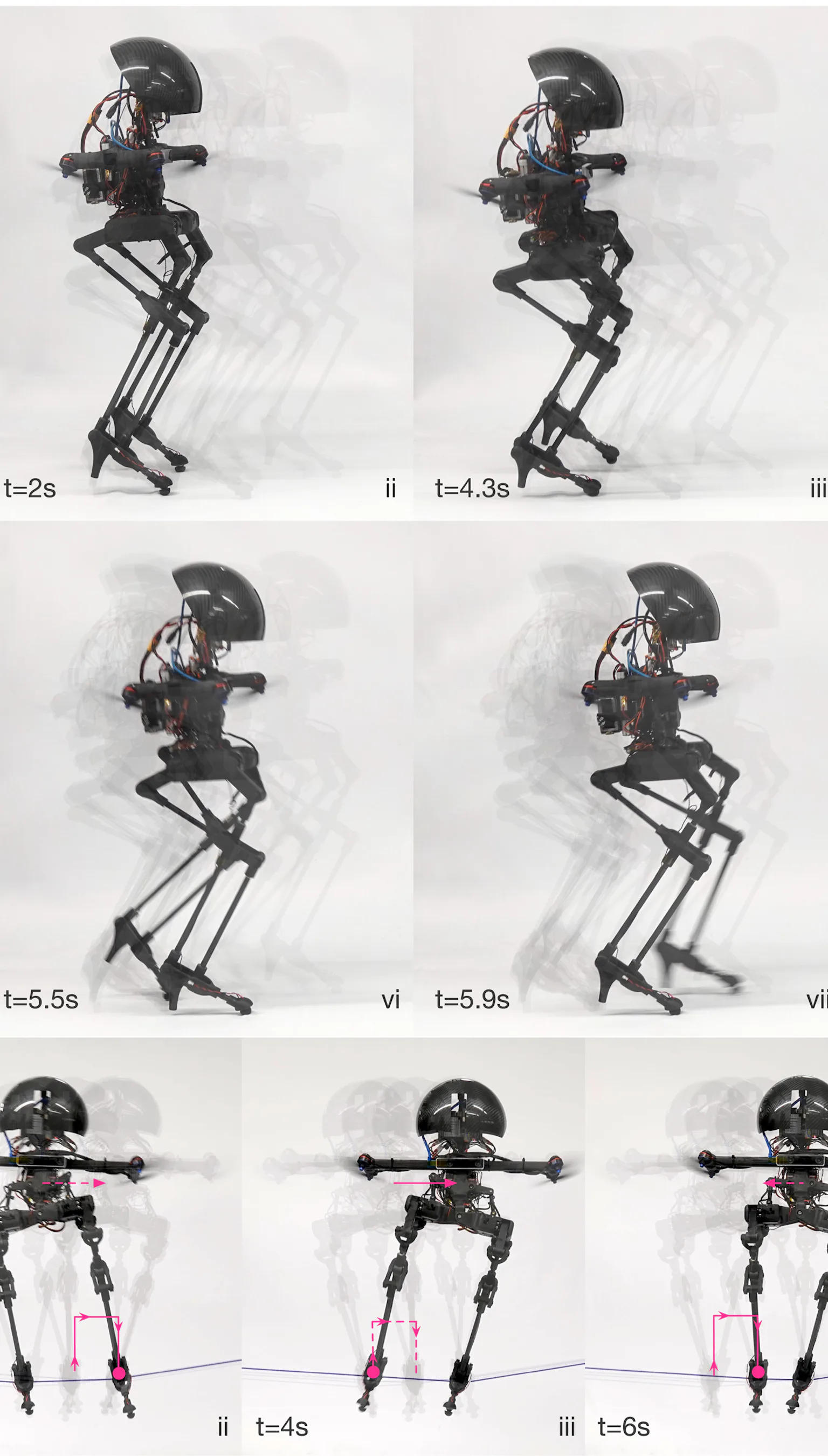 Bipeddled Bot Watch this bipedal bot walk a slackline and ride a skateboard