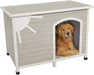 Midwest Homes for Pets Eillo Folding Outdoor Wood Dog House