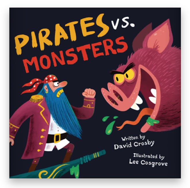 Cover art for 'Pirates vs. Monsters'