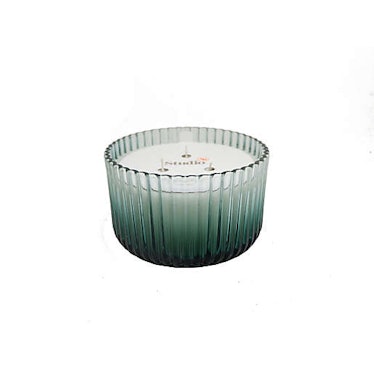 Eucalyptus 3-Wick 16 oz. Fluted Glass Candle
