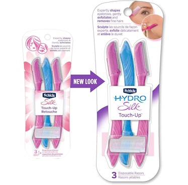 Schick Hydro Silk Touch-Up Multipurpose Facial Razor (3-Pack)