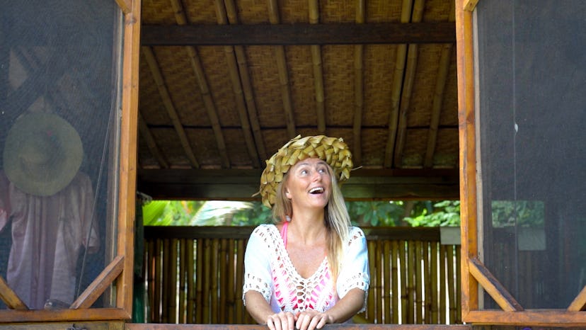 Alison Teal in her Hawaiian Treehouse