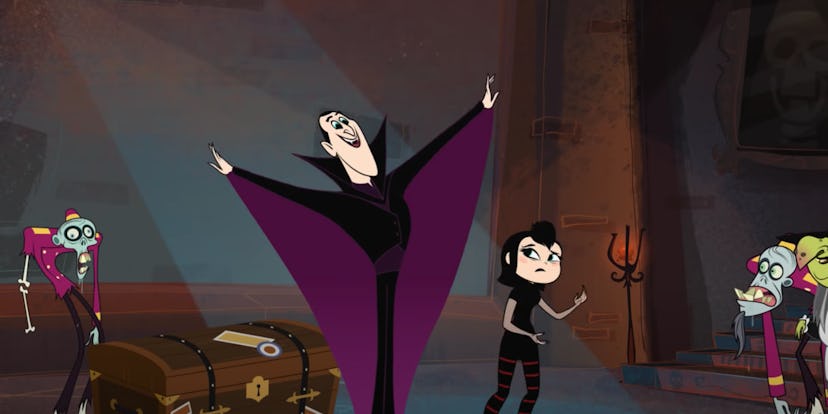 'Hotel Transylvania: The Series' is based on the movie series.