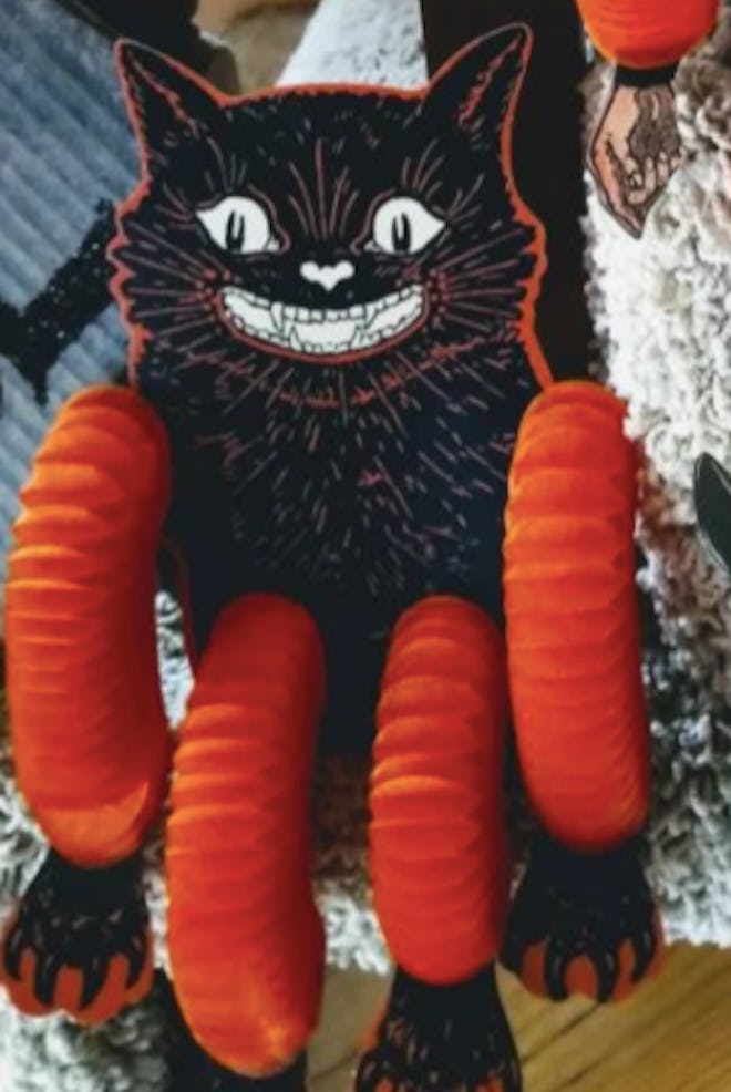 Dancing cat Halloween decoration