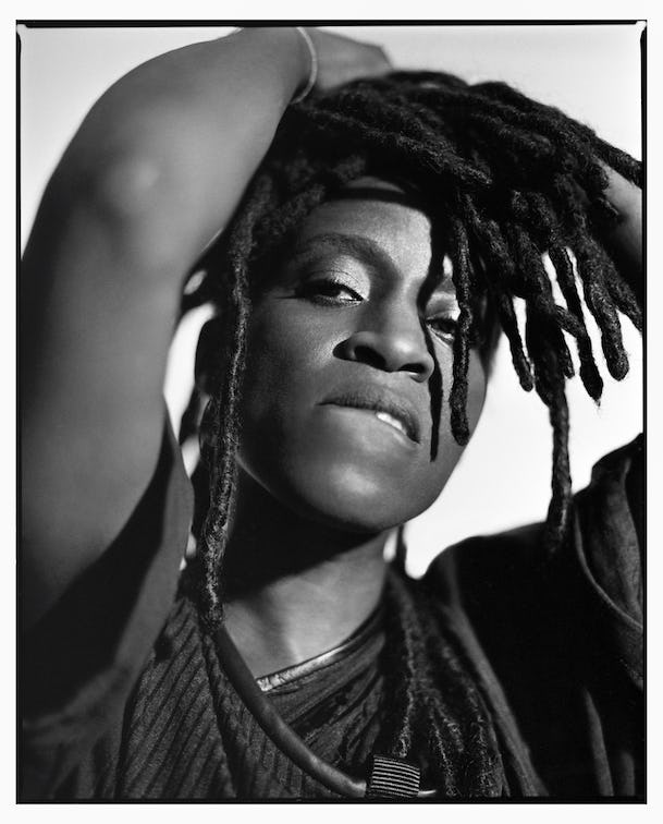 Sharon Duncan-Brewster close up